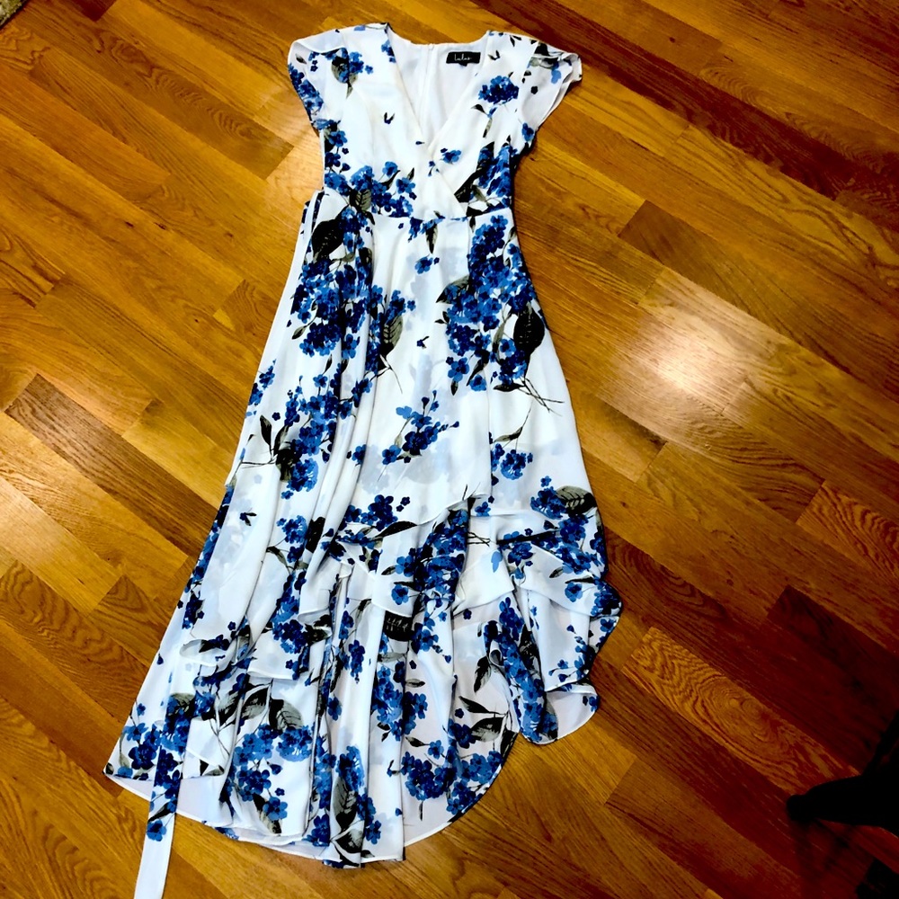 lulus French countryside hi lo dress